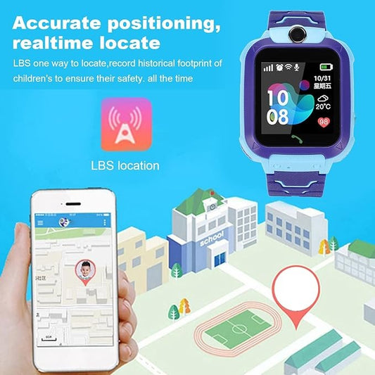 SMARTWATCH Q19 PARA NIÑOS CON RASTREO ACCESO CHIP LLAMADAS Y CÁMARA